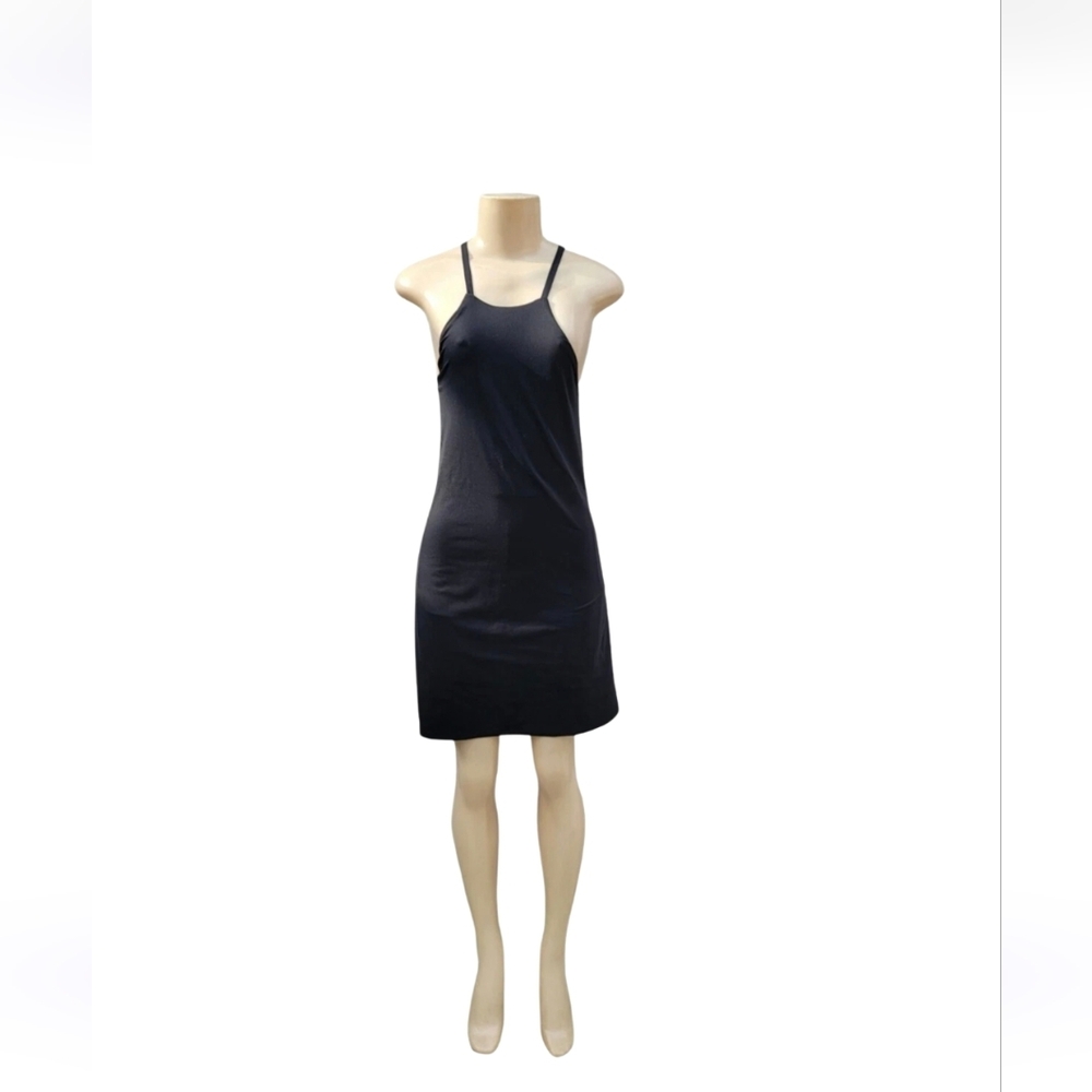 Madewell MWL Black Active Dress XS Criss Cross Back